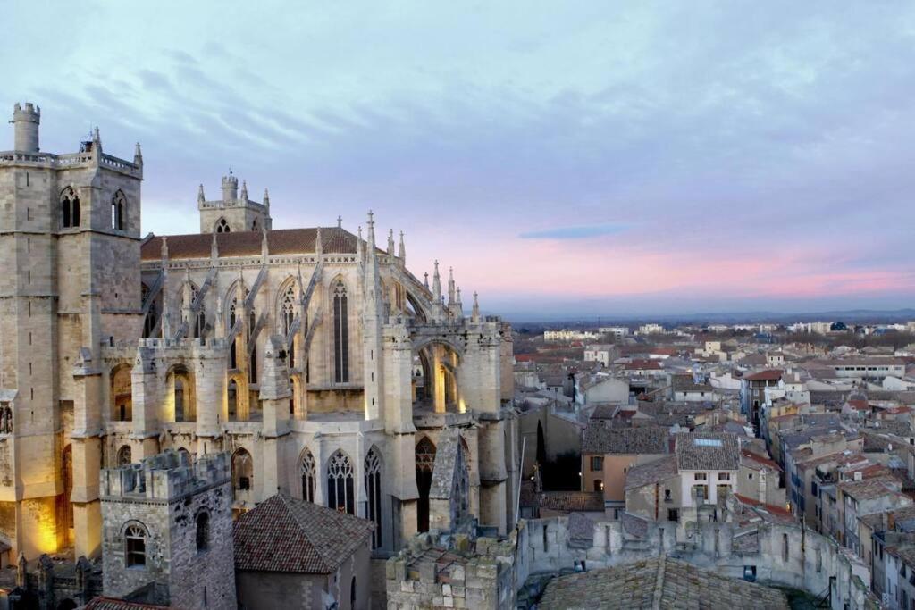 Apartament Le St Just : Hypercentre, Vue Imprenable Sur La Cathedrale Narbona Zewnętrze zdjęcie